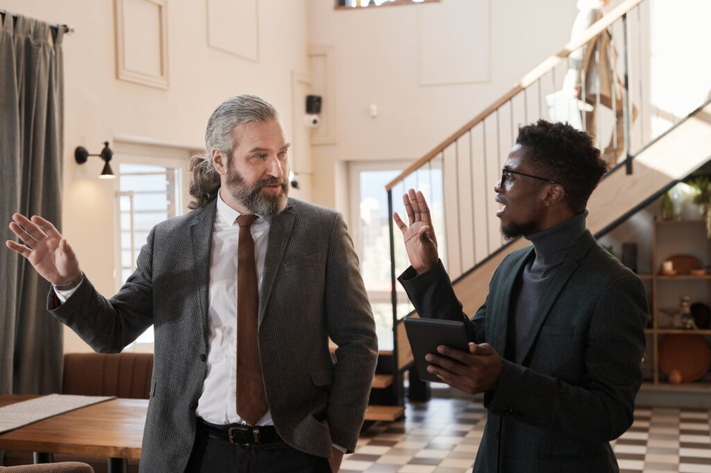 Discussion of organization of the event